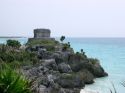 Maya-Pyramide am Strand von Tulum